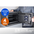 S2 Secure Cabinet ZS01 From Wertheim open