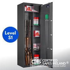 FORMAT WF 145K Gun Cabinet - Open View